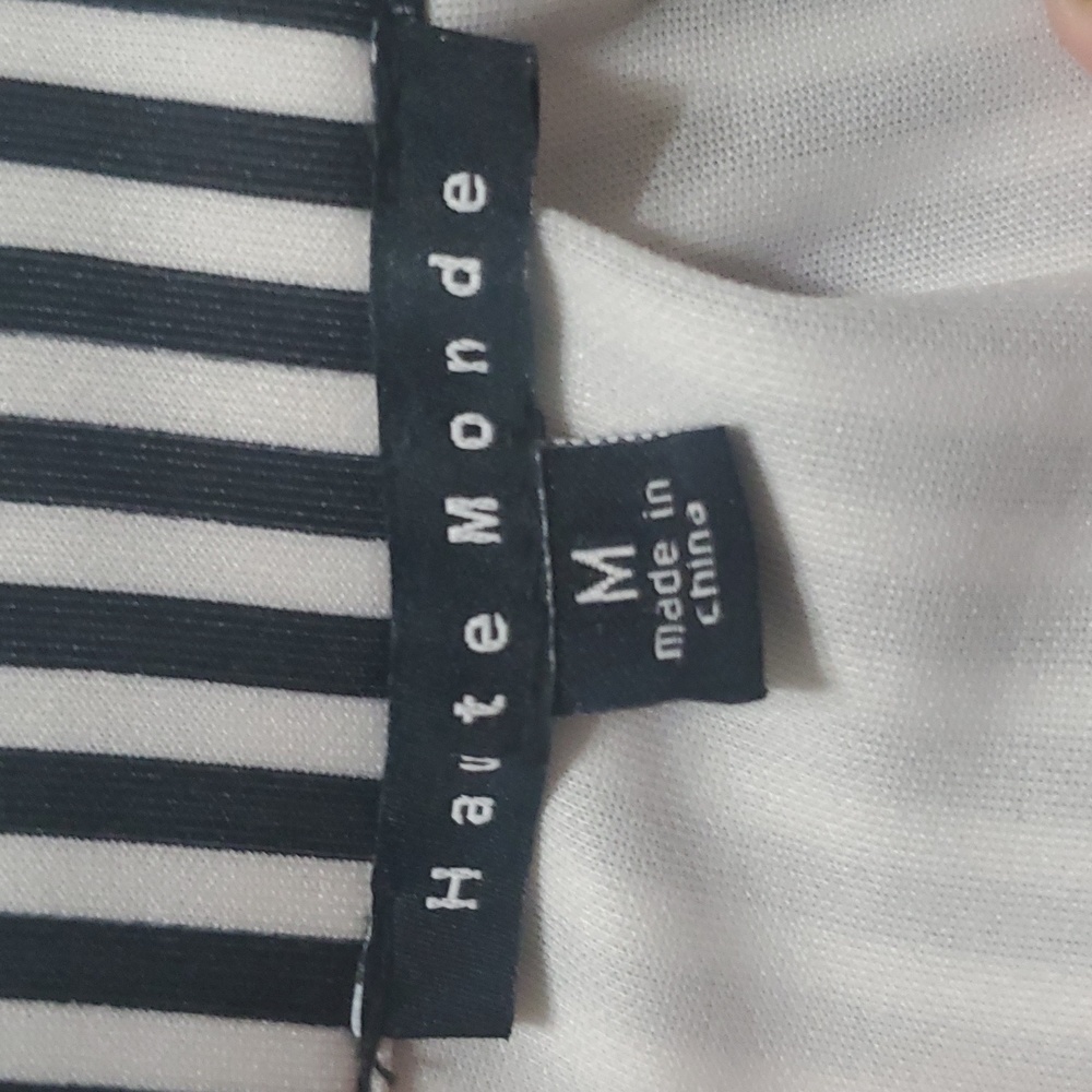 Haute Monde Skirt/ Size M/ black and white - Picture 9 of 9